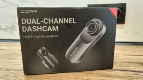 Відеореєстратор DDPAI Dash Cam mola N3 pro + задня кам, GPS версія