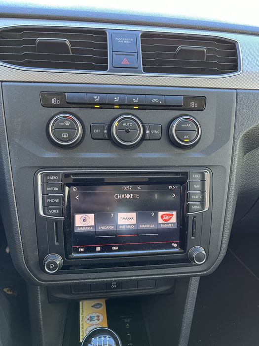 Vw Caddy Osobowy 2,0 TDI 150 PS Manual Leed xenon