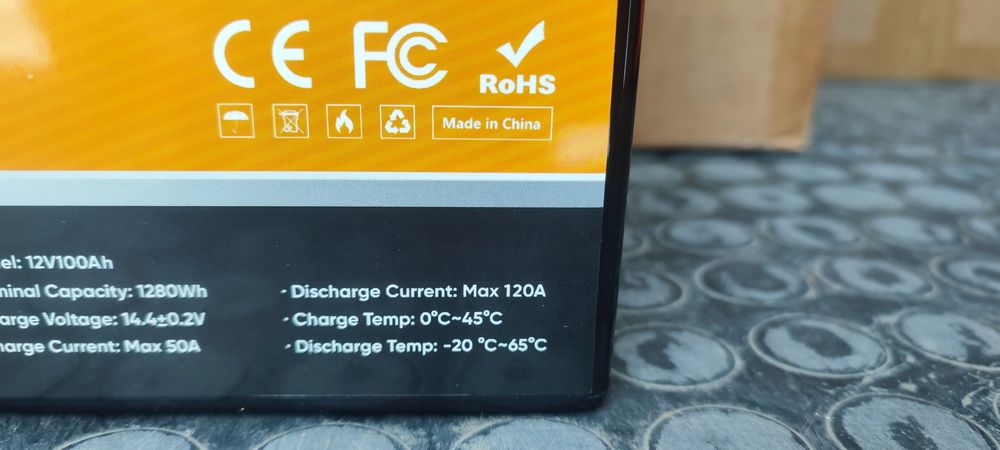 Акамулятор 100 Ah LifePO4 літій залізо фосфат