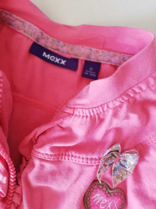 Mexx bluza rozpinana różowa r. 92 cm / 24-30m