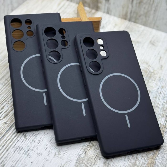 Чехол Silicone Case MagSafe на Samsung S23/ S24 Plus/S24 Ultra чохол