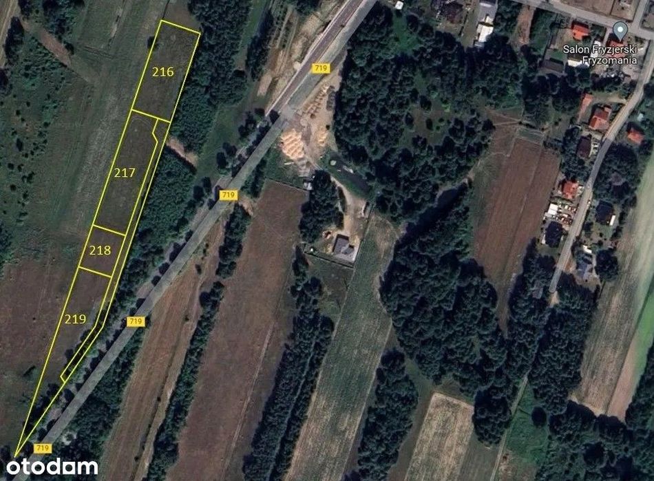 Sprzedam Działkę 11 608 m² z WZ ! pod lasem.