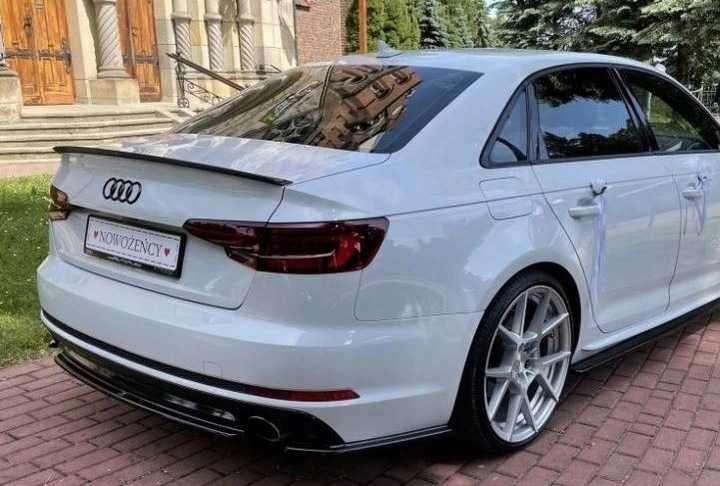 Emblemat Logo Znaczek Audi na tylną klapę Czarny Połysk różne rozmiary