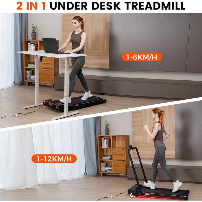 CITYSPORTS ZX2 Folding Treadmill for running and under desk walking