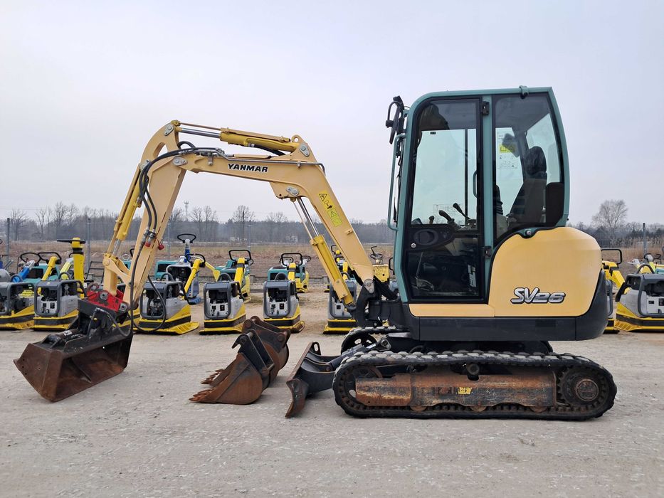 Minikoparka YANMAR SV 26 / 2,6T / 15r! / VIO 20 25 Wacker Neuson ET 24