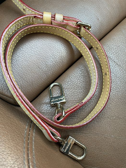 Louis vuitton orginalny pask leather