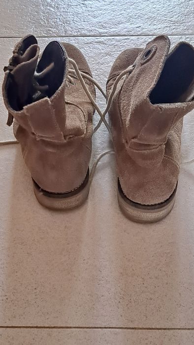 Botas camurça Tam 37