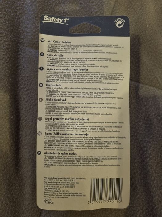 Protecção para esquinas