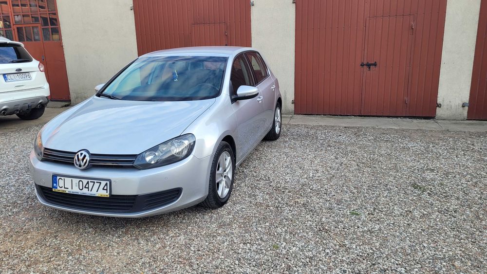 VW GOLF 6 2.0 TDI Zarejestrowany Klimatyzacja Stan BDB Nawigacja