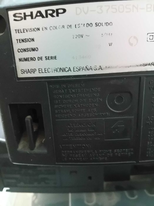 TV  Sharp/comando/antena