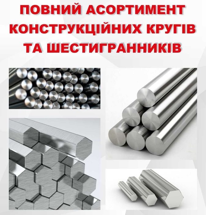Труба профільна, кругла, смуга, круг, арматура, лист, швелер, дріт...