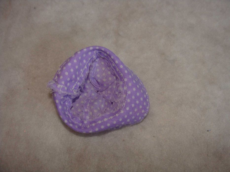 Chapéu Lilás para Boneca