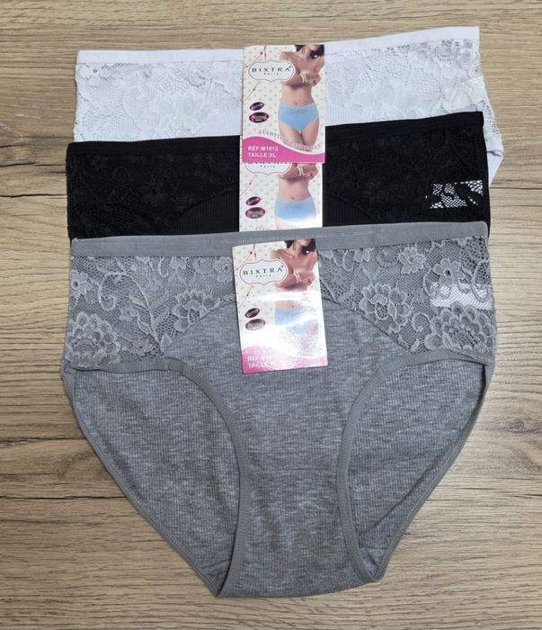 Majtki Damskie komplet 3sztuki XL