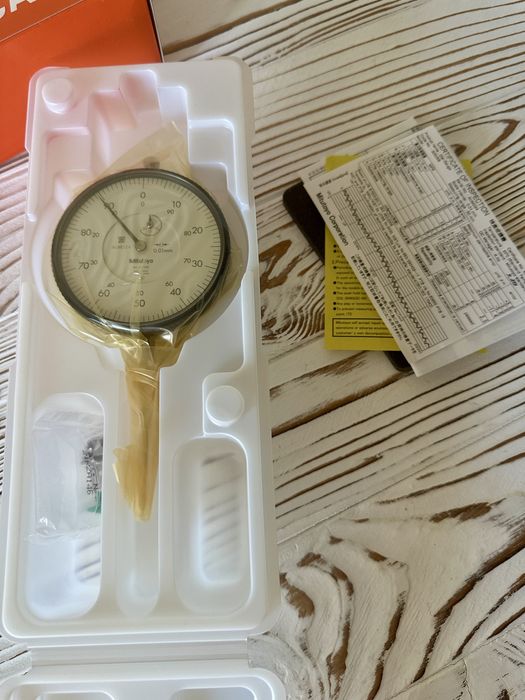 Индикатор часового типа 0-20мм 0,01мм с большим циферблатом Япония