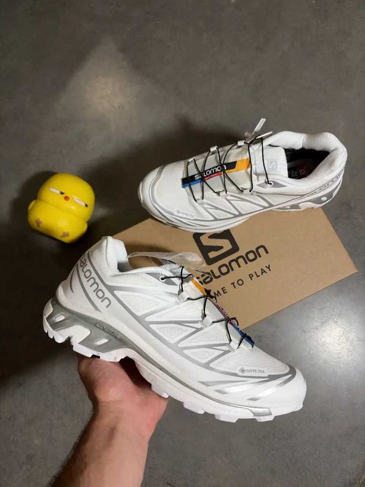 !БЕЗ Передплат! Кросівки Salomon XT-6 Gore-Tex White кросівки чоловічі саломон хт-6 гортекс