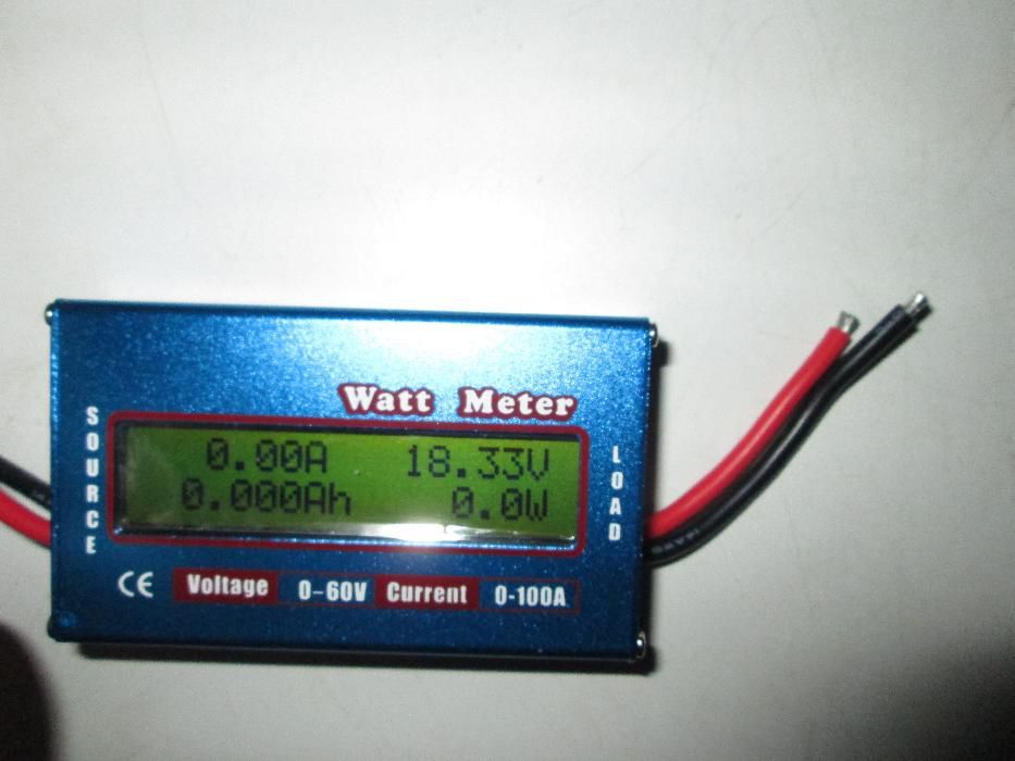 Medidor de Watts, Volts e Amperes até 100A