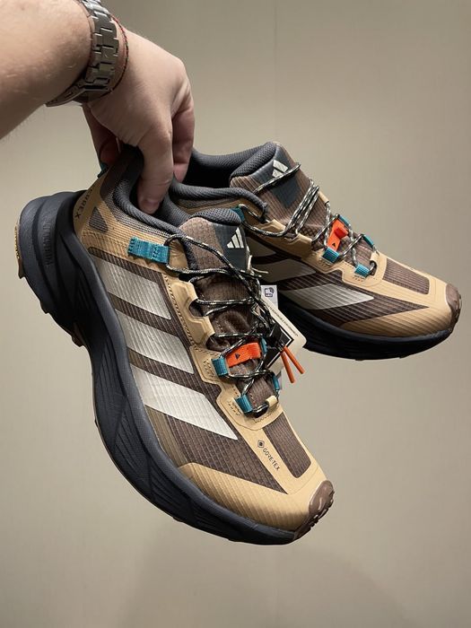 Кросівки Adidas Terrex Free Hiker SL Gore-tex Earth Strata premium i97 | Кроссовки Адидас чоловічі