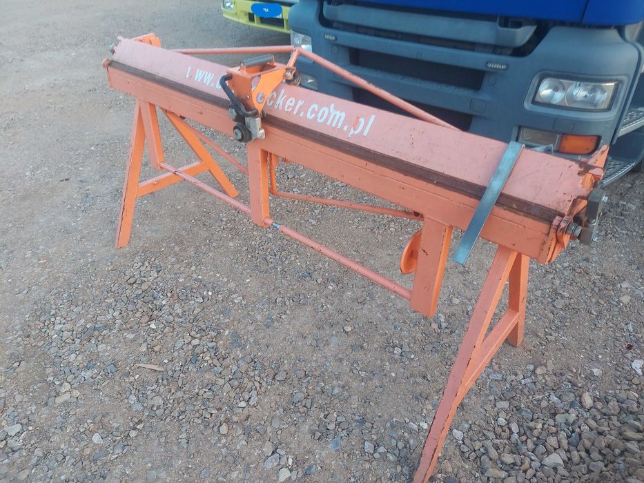 Giętarka do Blachy Zaginarka Krawedziarka 2,14m Nóż krążkowy Nożyce