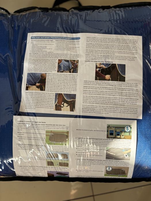 Derka dla konia padokowa