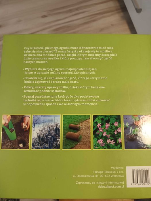 książka Piękny ogród w pół godziny