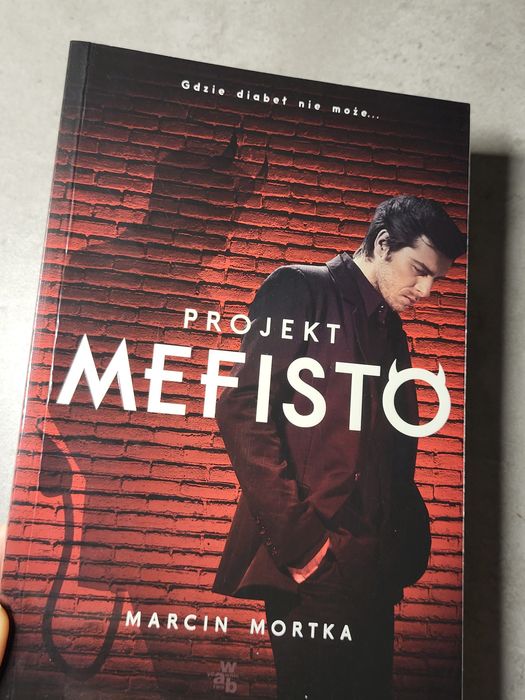 Książka -"Mefisto", Marcin Mortka - stan bardzo dobry