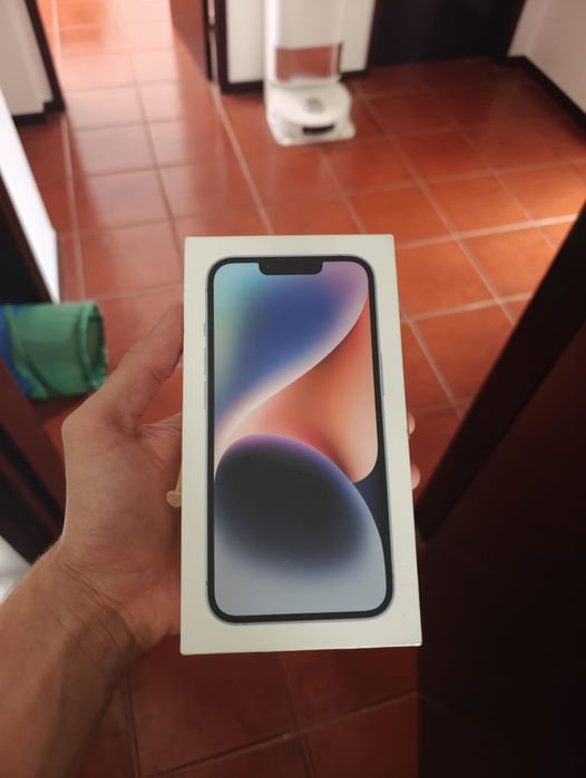 Iphone 14 azul com caixa original