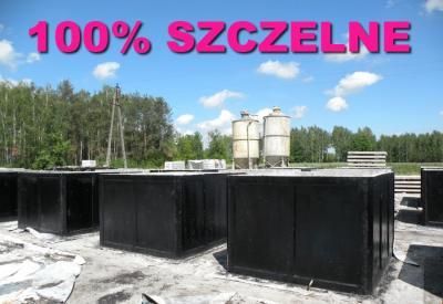 Szamba szambo betonowe z ATESTEM zbiornik na wodę deszczówkę