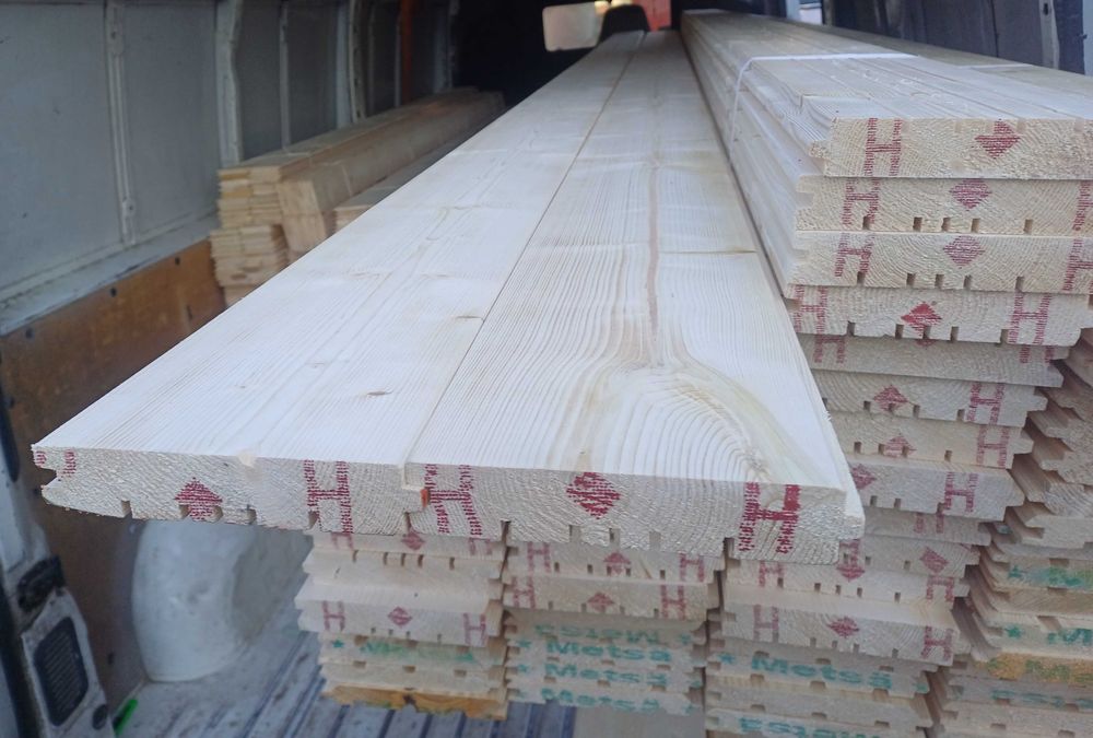 Deska elewacyjna tarasowa podłogowa szalówka podbitka półbal boazeria