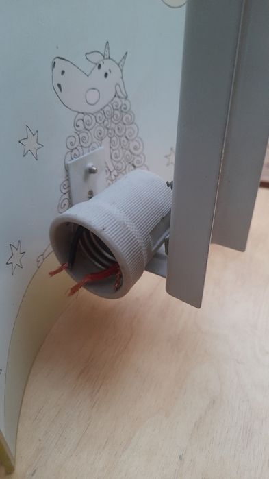 Abażur ścienny dziecięcy