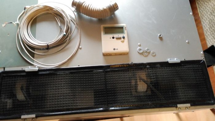 Ar concicionado LG condutas 9000btu Unidade interior