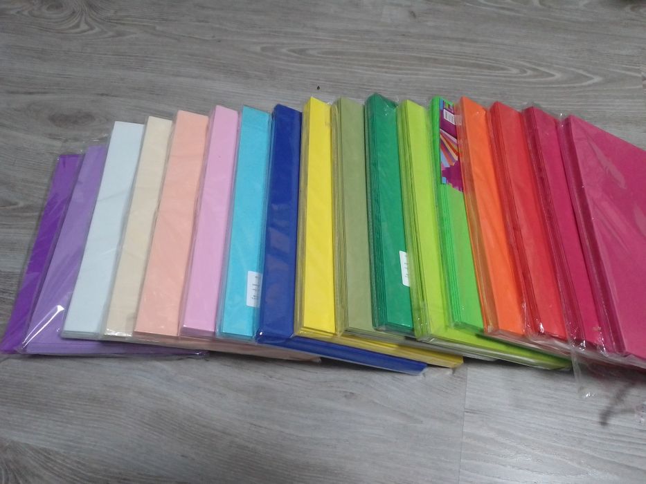 Фоамиран 2 мм. Размер а4. 23 цветов