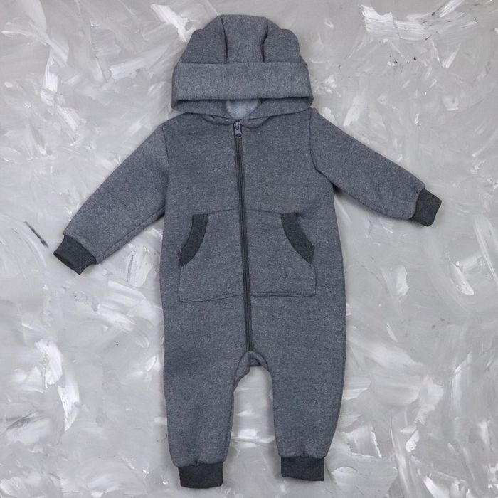 Теплий ромпер + шапка в подарунок