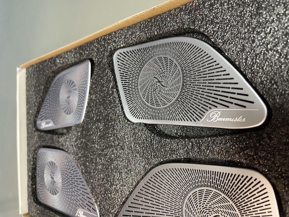 Накладки на дверные карты burmester Mercedes W222 W167 X167