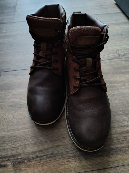 Skórzane buty Levi's