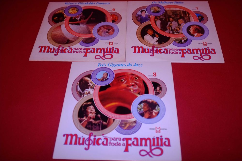 Discos Vinil - Música para toda a Família (10 LP)