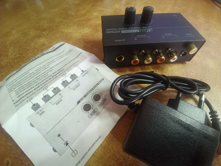 Фонокоректор PHONO PP 400 та  PHONO PP 500