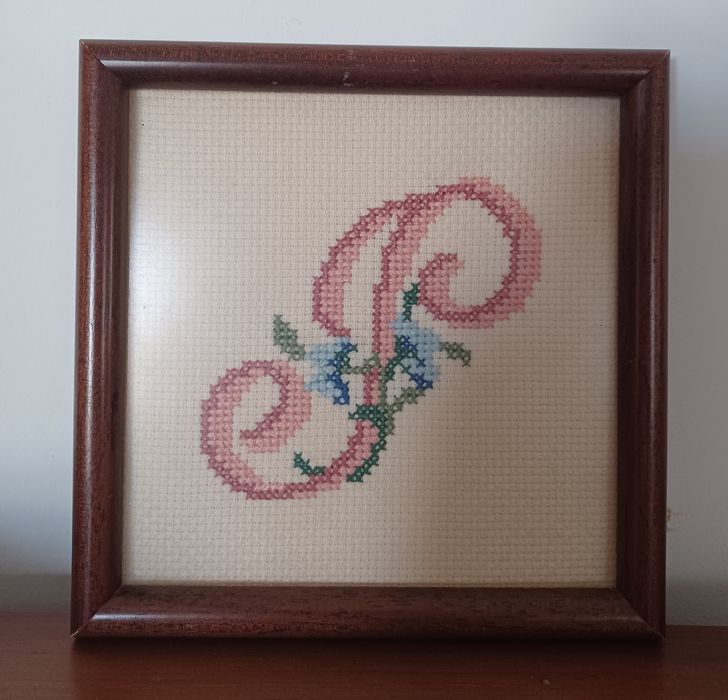Quadro com a letra P