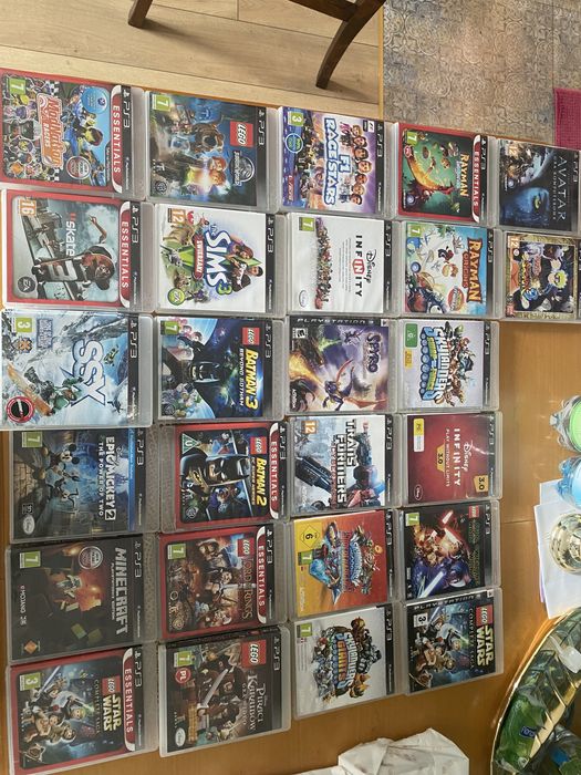 Gry Ps3 dla dzieci lego rayman fifa nba nhl gta smerfy f1 dirt move