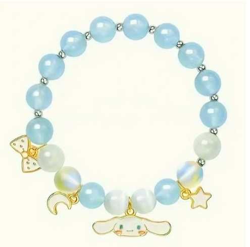 Cinnamoroll bransoletka z zawieszkami Kawaii