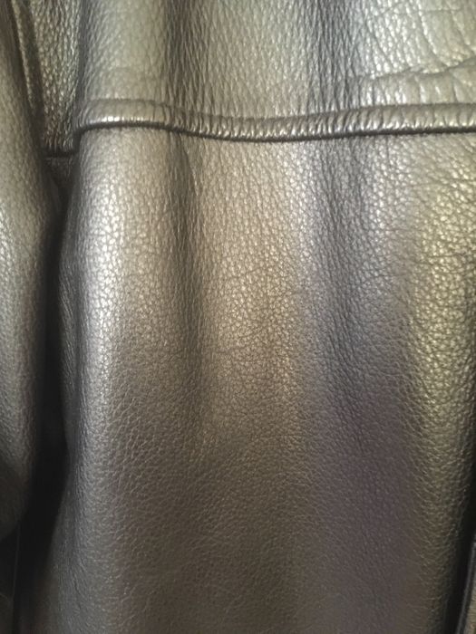 Kurtka skórzana męska