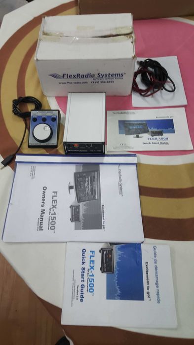 FLEX-1500 / FlexRadio 1500 + FlexControl USB Controlled Tuning Knob