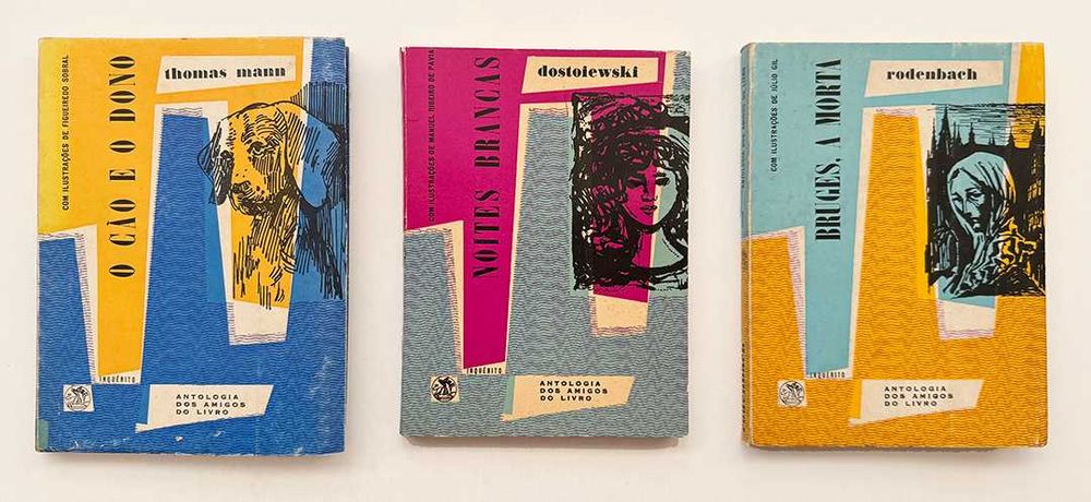 Lote 3 “Antologia dos Amigos do Livro”, Ed. Inquérito, 1954