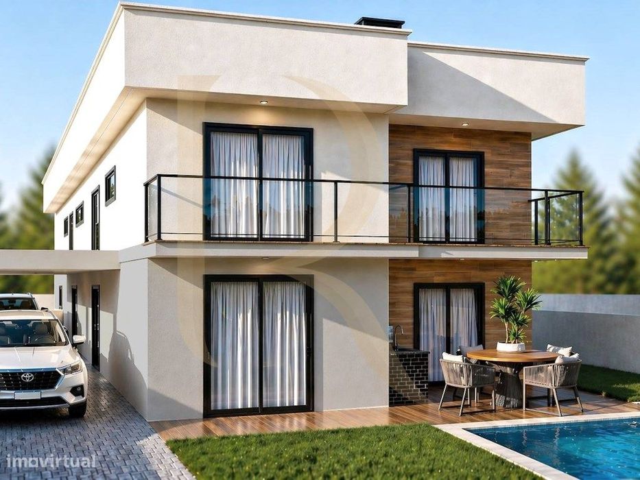Moradia geminada T4 com piscina e logradouro em Pinhal General - Fe...