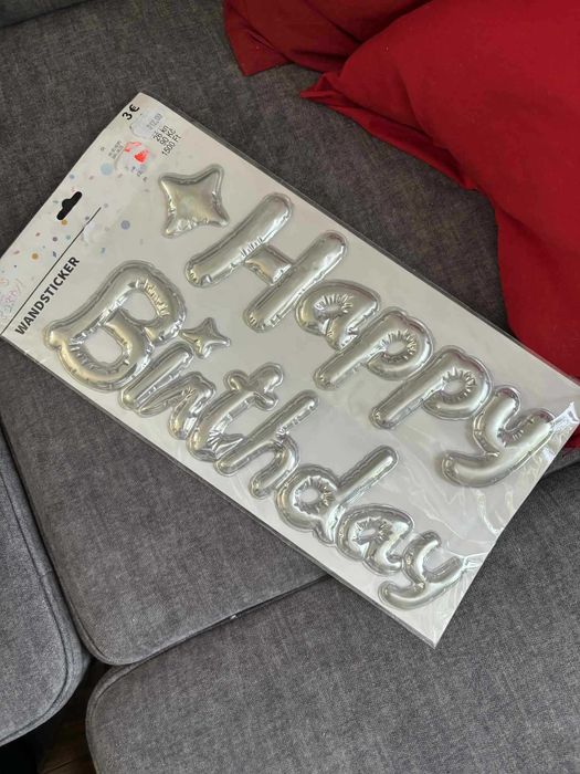 Naklejki ścienne happy birthday TEDi lets party Koziegłowy