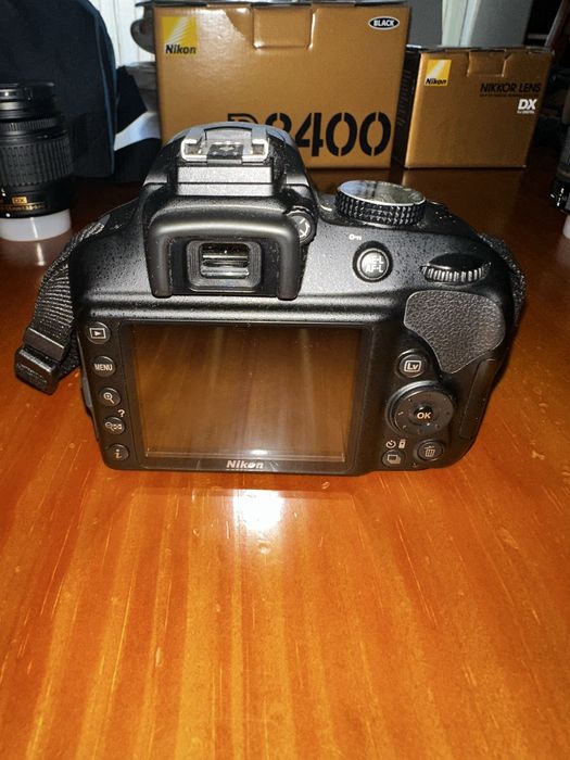Nikon D3400 + 2 Lentes (18-55 e 18-200) + Tripé + Mala | Kit Completo