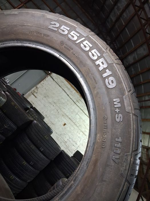 255/55 R19 Continental 4x4 Contact шини б/у літо , ПАРА