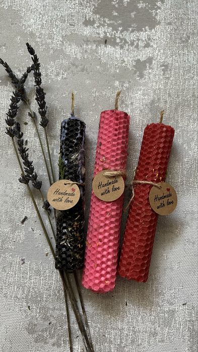 Програмна свічка з натуральноі вощини