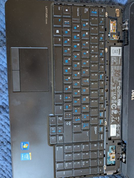 Ноутбук dell e5450 під відновлення