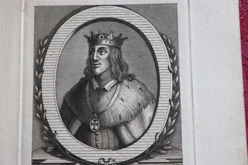 D. Fernando I, 9º Rei de Portugal gravura 1806 António Quinto