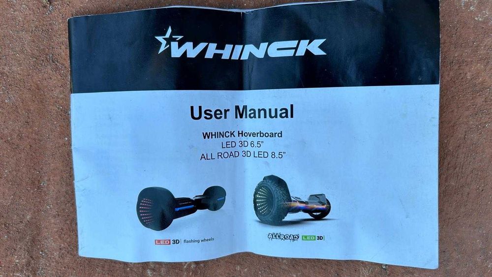 Hoverboard WHINCK 6.5” – Necessita de Bateria Nova